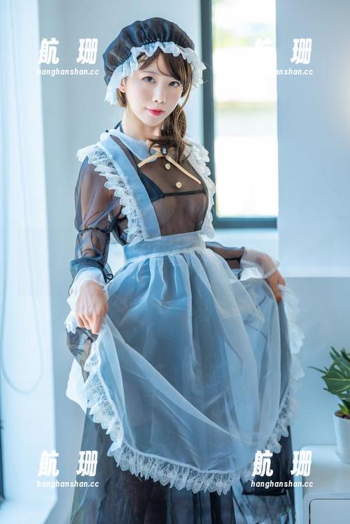 aqua水淼的全套黑兽辉夜巫女图包，涵盖了“想象”与“现实”的微妙边界。