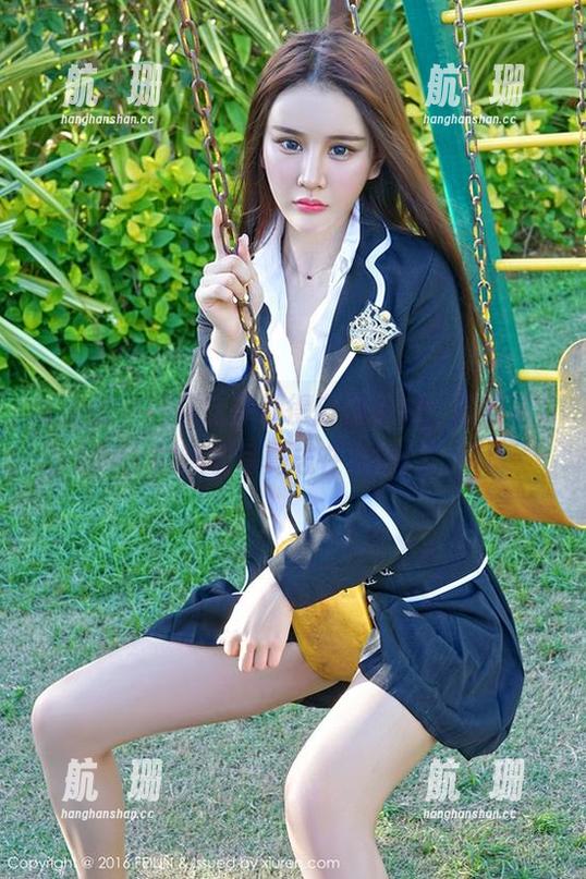 嗲囡囡-陈雅漫VICKY 嗲囡囡 - “连床单都得自愧不如,陈雅漫VICKY的睡衣写真志在必得!”写真